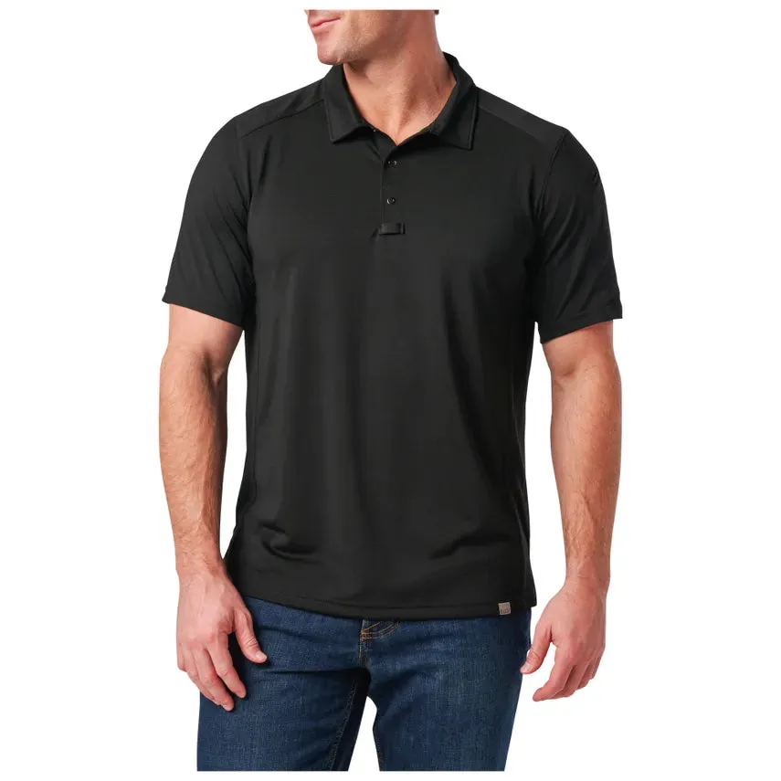 5.11 Mens Paramount Crest Short Sleeve Polo Shirt