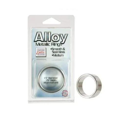 Alloy Metallic Ring - Medium