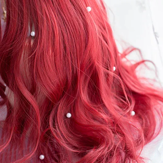 (Aries twins) The Little Mermaid Red Wig KF908022