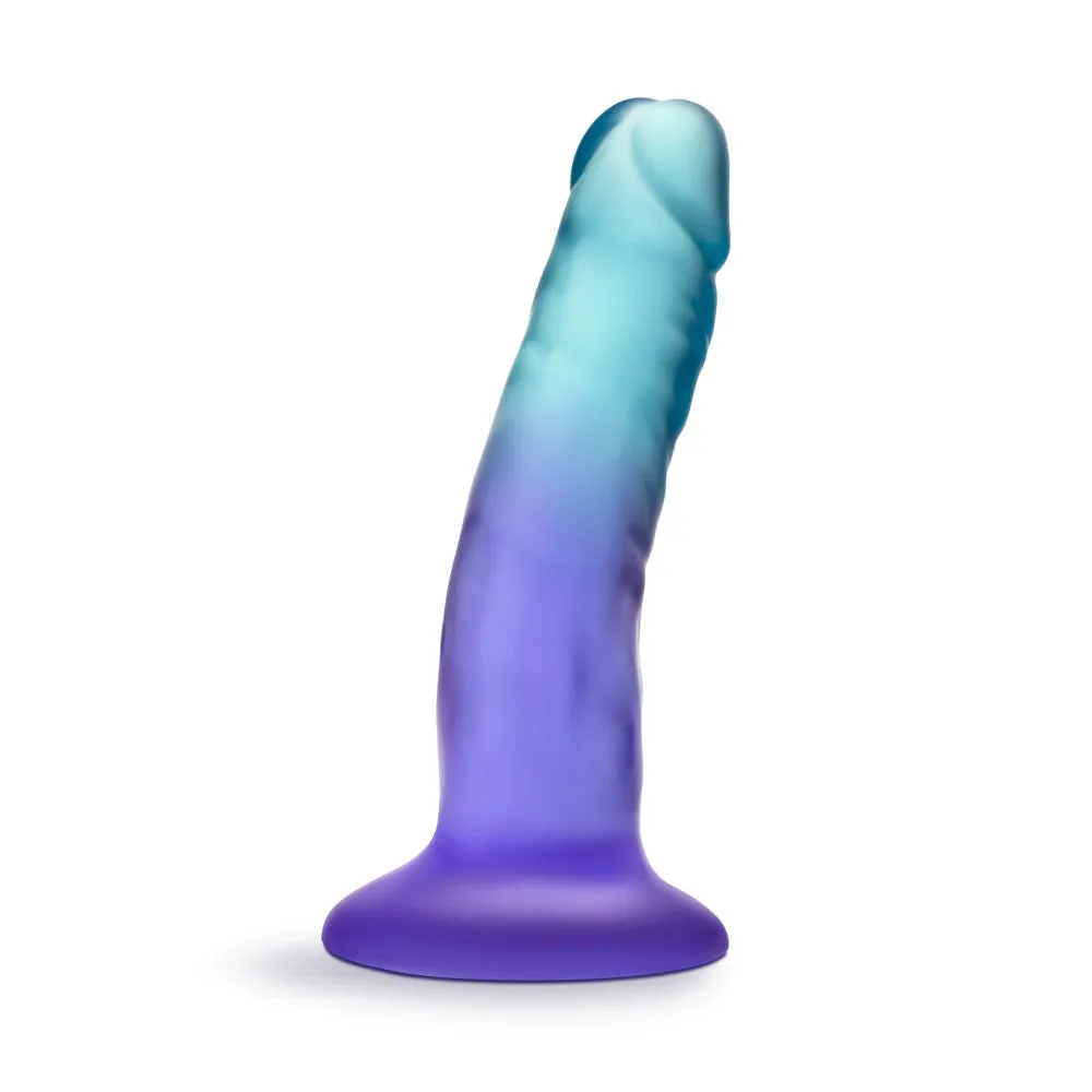 B Yours By Blush® | Morning Dew Realistic Sapphire 5.5-Inch Long Dildo With Suction Cup Base