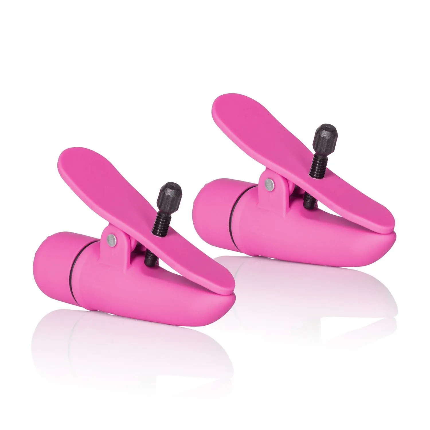 CalExotics Nipple Play Nipplettes Vibrating Nipple Clamps