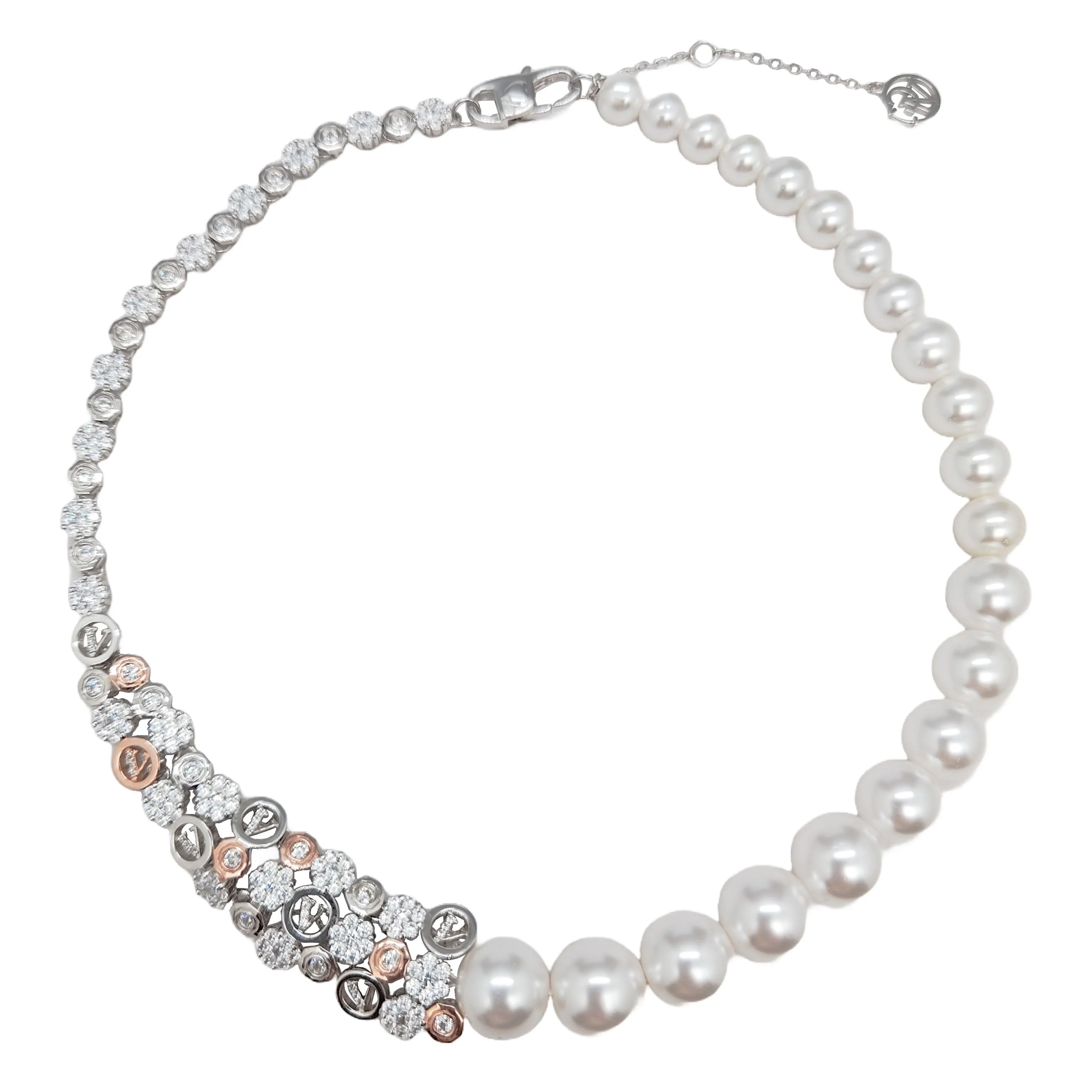 Cherry Blossom Sweet 18K Pearl Necklace