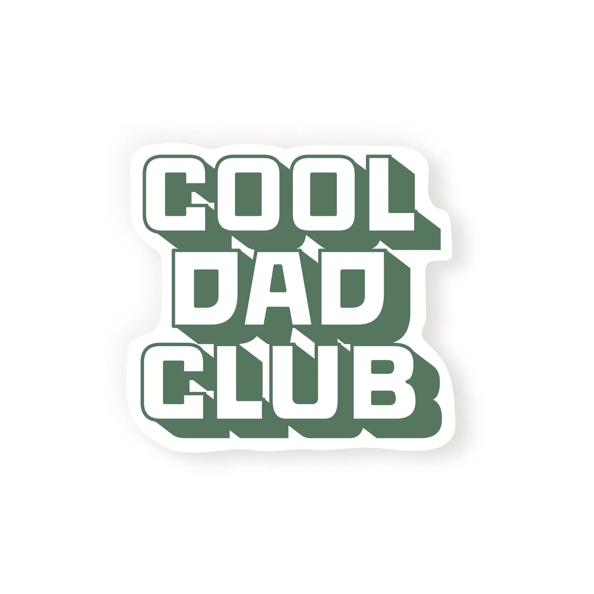 Cool Dad Club Sticker