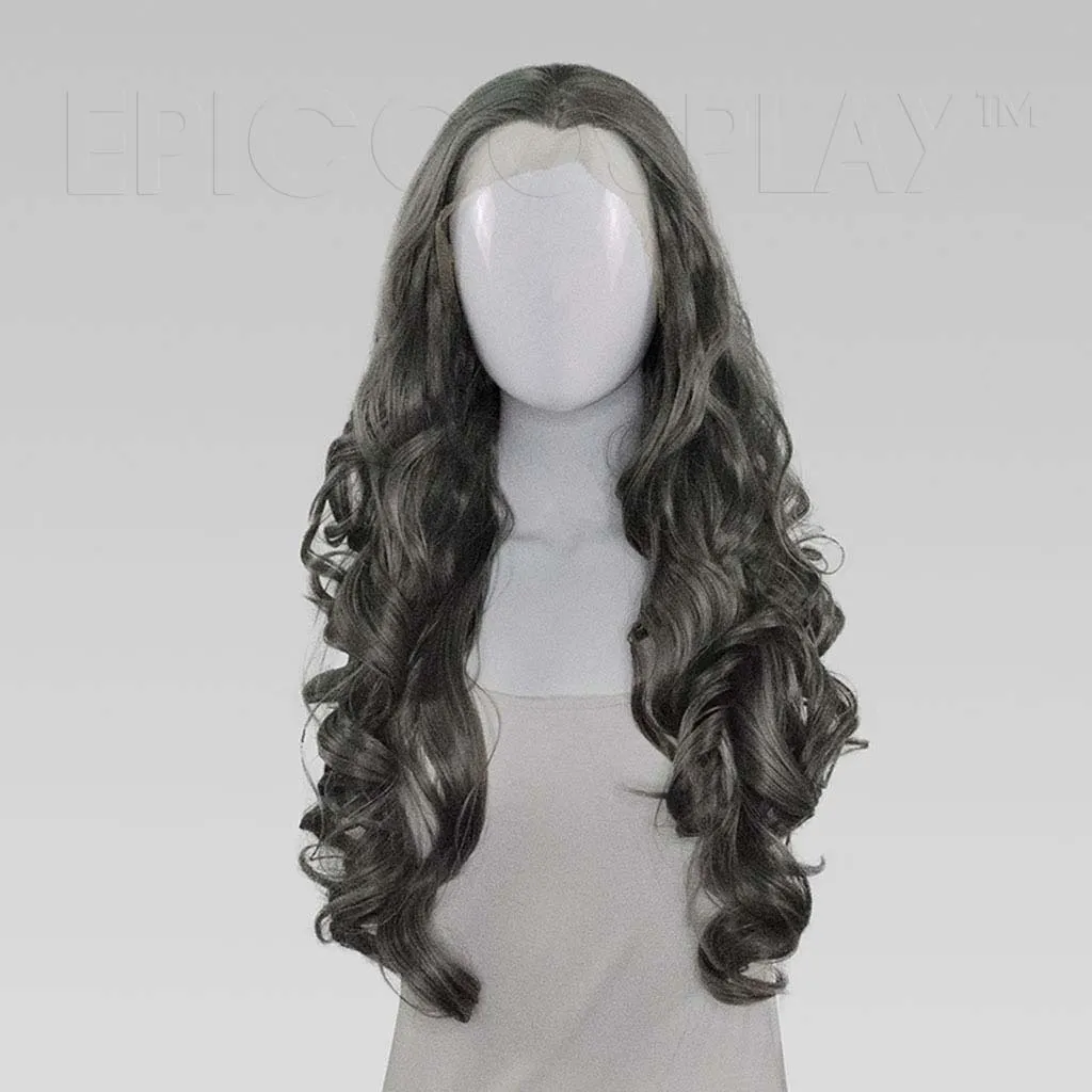 Daphne Lacefront - Gunmetal Grey Wig