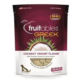 Fruitables Greek Yogurt Crunchers Coconut Dog Treats