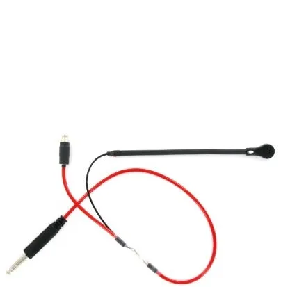 HELMET KIT - MINI MIC FLEX BOOM 3 CONDUCTOR STRAIGHT CORD