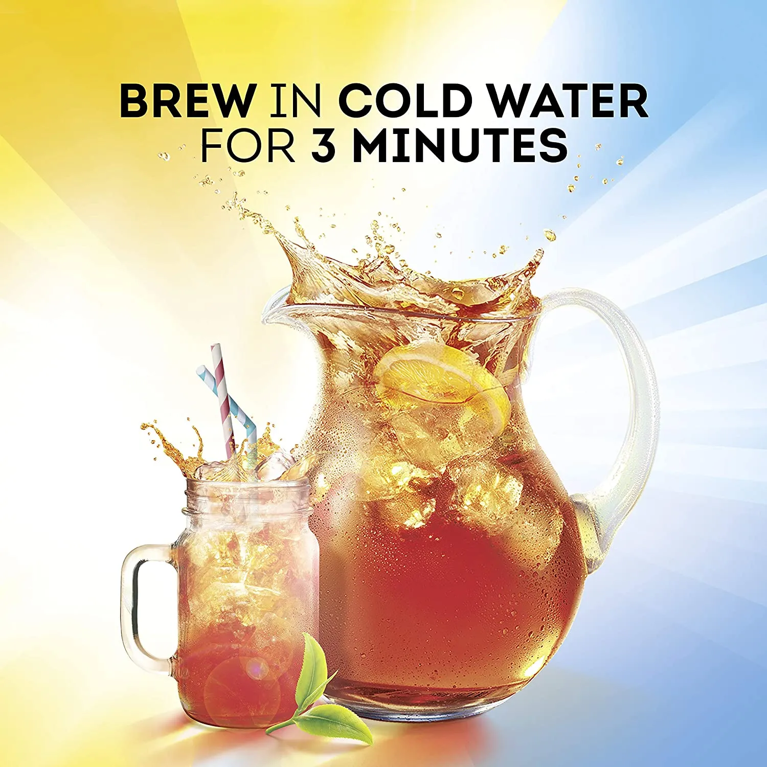 Iced Tea Bags, Picked At The Peak of Freshness, Unsweetened Can Help Support a Healthy Heart 48 Tea Bags