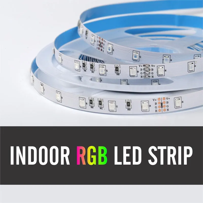 Indoor RGB LED Strip, 16 feet