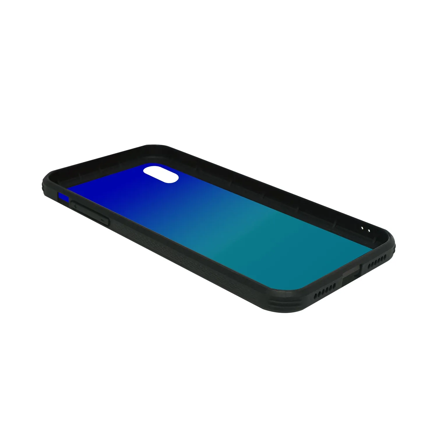 iPhone XS Max Case - Color Gradient Tempered Glass Back