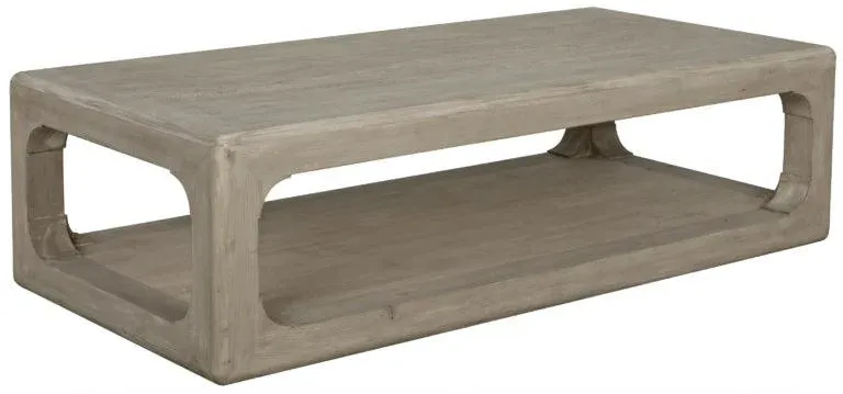 Jean Wooden Rectangular Coffee Table