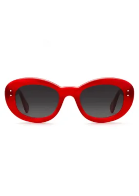 KREWE MARGARET CHERRY SUNGLASSES