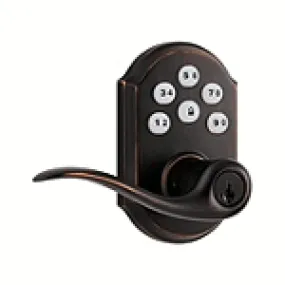 Kwikset 99120-006  Deadbolt Traditional Lever Venetian Bronze (Z-WAVE)