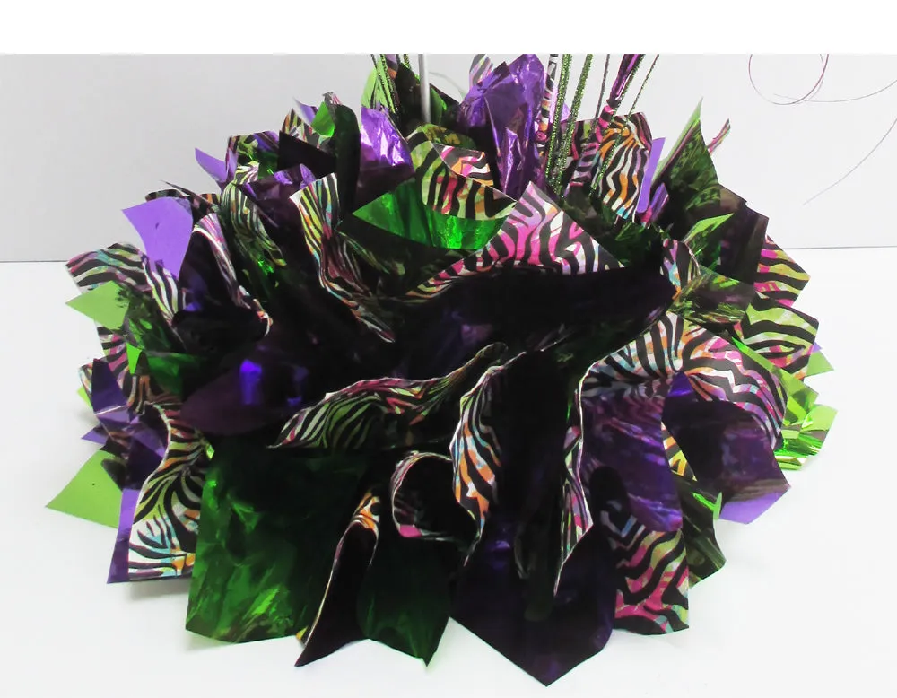 Metallic Tissue with Printed Tissue Centerpiece Base