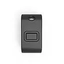 Mini FOB Wireless Switch 1 Gang, Black