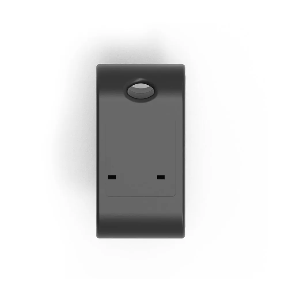 Mini FOB Wireless Switch 1 Gang, Black