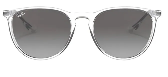 Ray-Ban Erika Non-Polarized Sunglasses - Transparent/Gray Gradient