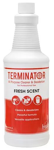 Terminator Hard Surface Cleaner, Liquid, 32 oz. Bottle